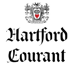 Hartford Courant logo on a transparent background.