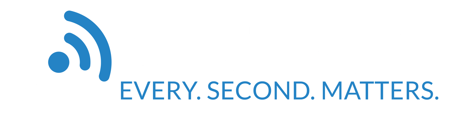 CENTEGIX Logo in white and blue