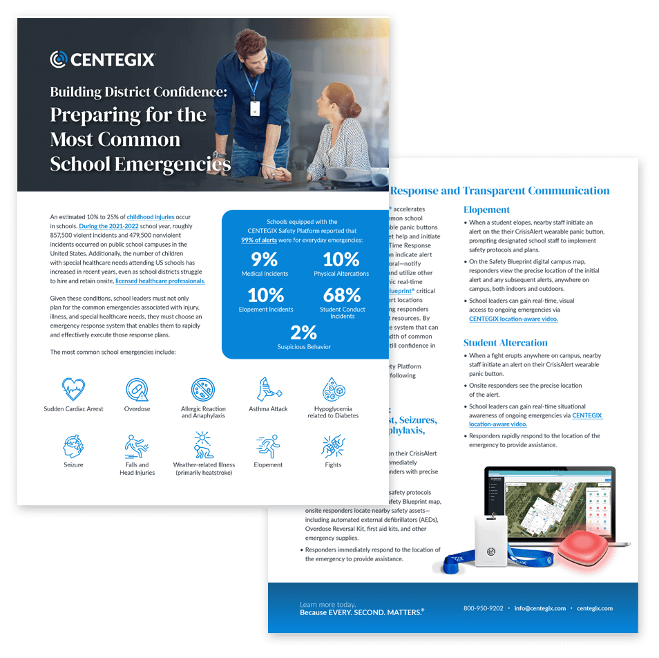 Enhance you school safety plan with CENTEGIX