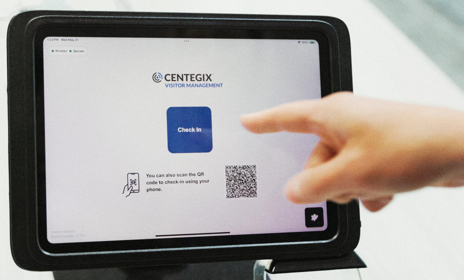 VM_Screen_Touch_header-sq Visitor Management Header MOBILE Hero Image
