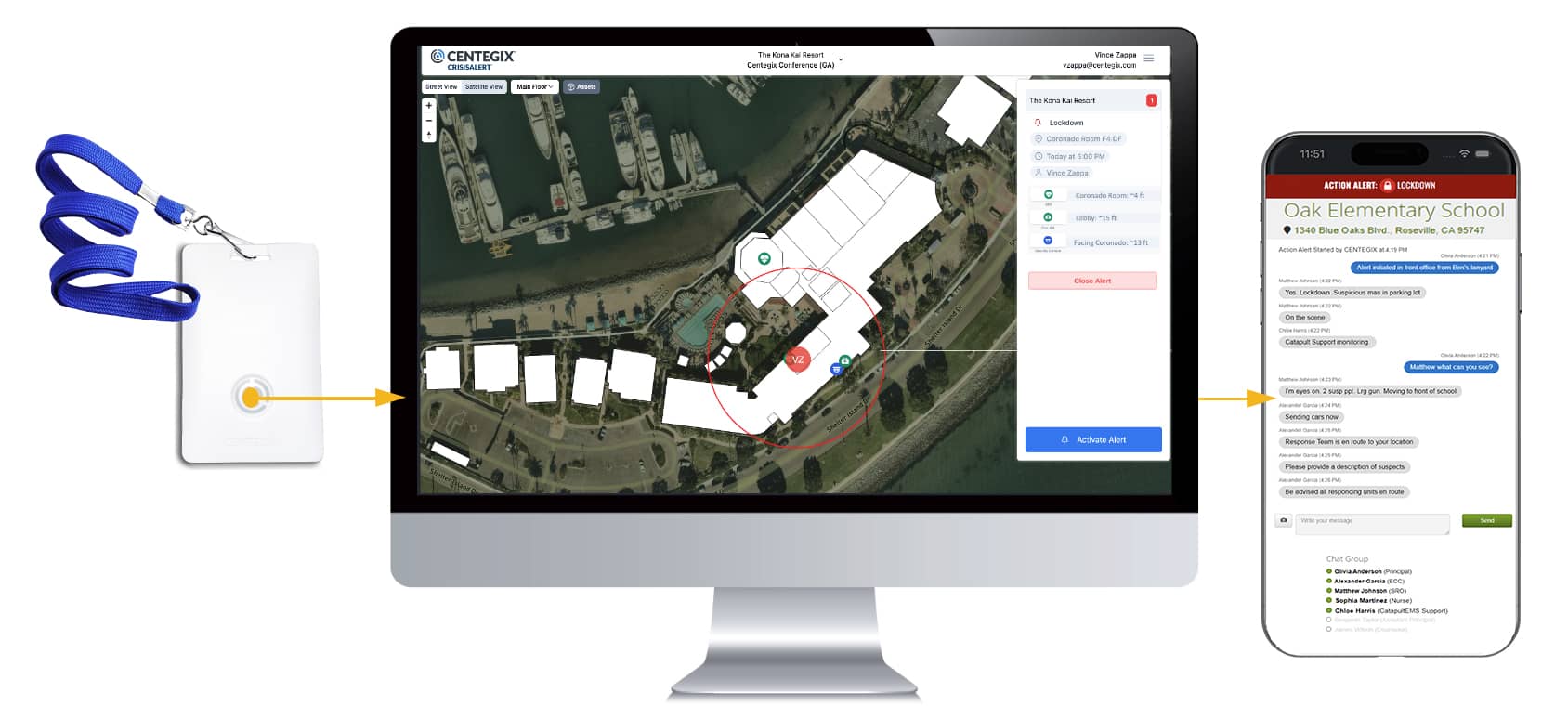 CENTEGIX and Catapult Safety Integration for Rapid Incident Response ...