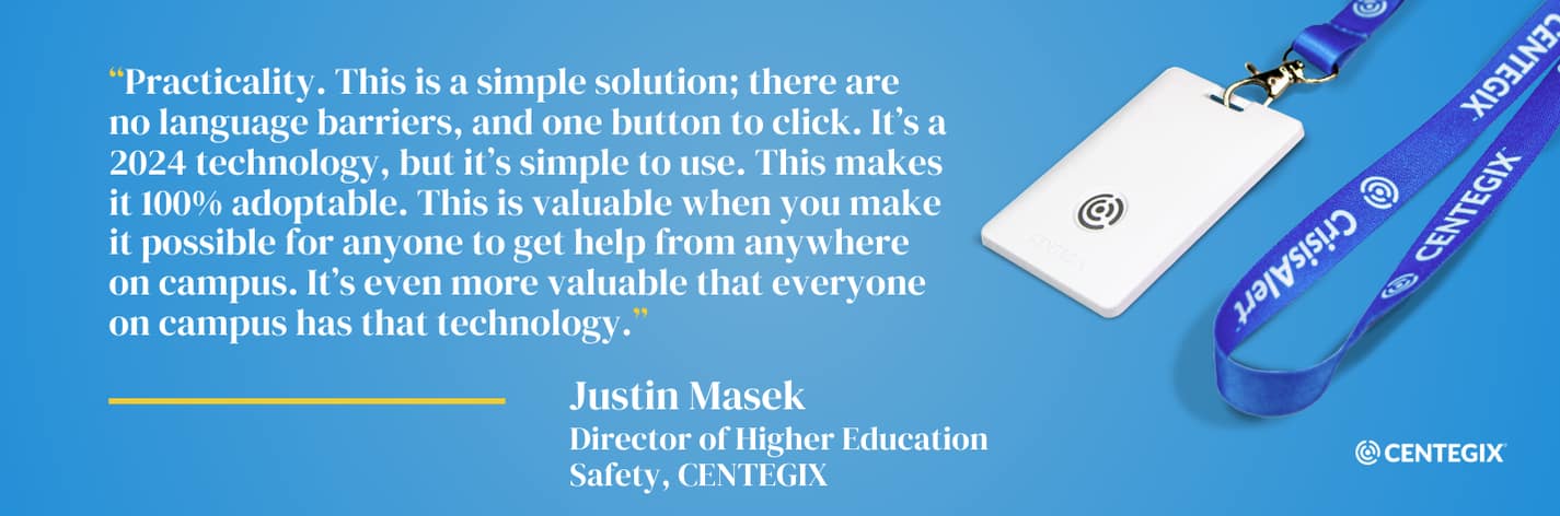 CENTEGIX offers school safety solutions for Community and Technical College Campuses