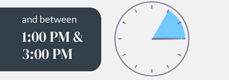 1:00PM - 3:00 PM