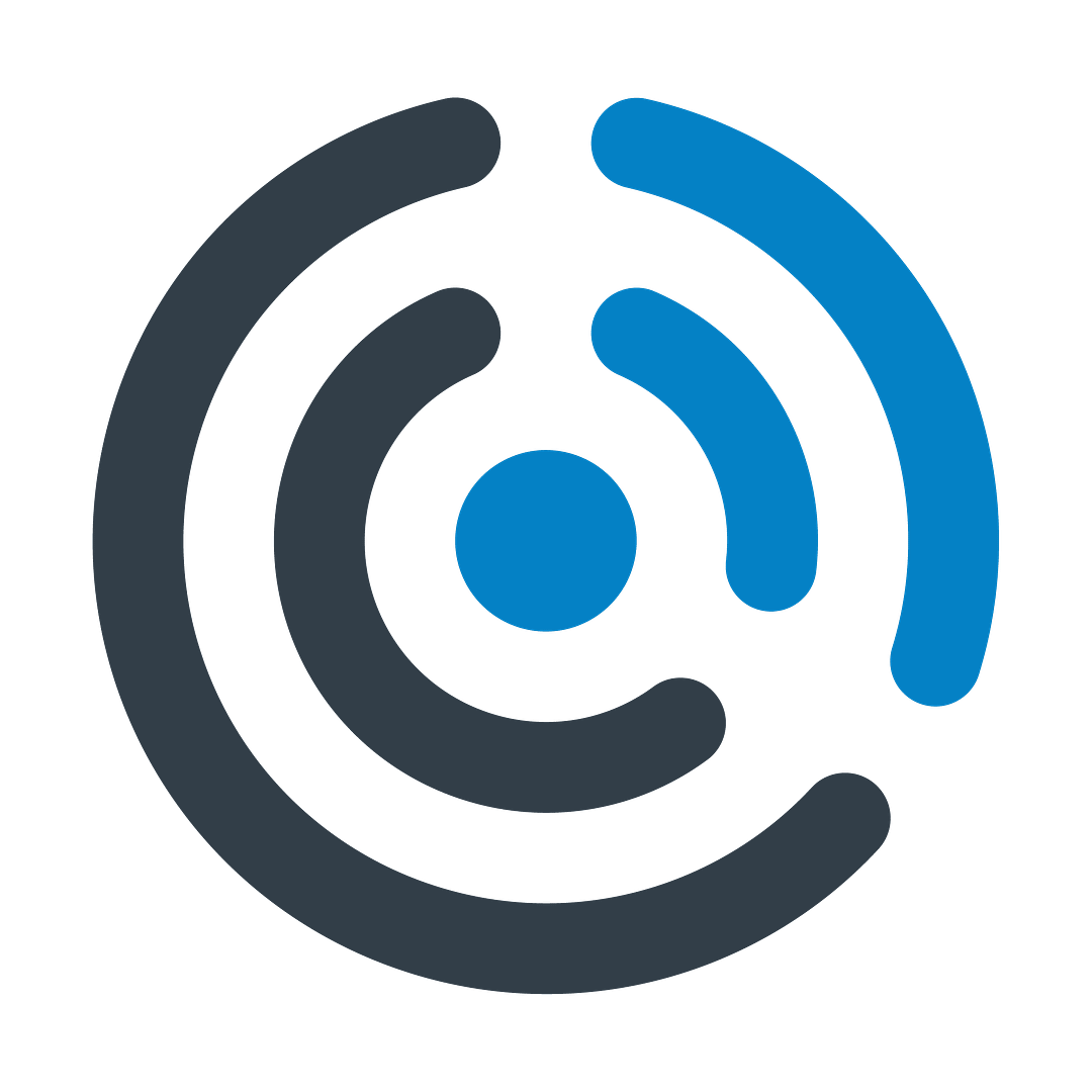 CENTEGIX Icon in black and blue