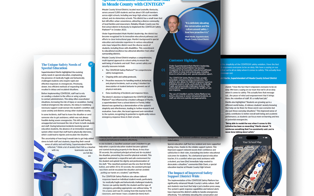 Supporting the Unique Safety Needs of Special Education | CENTEGIX Case Study